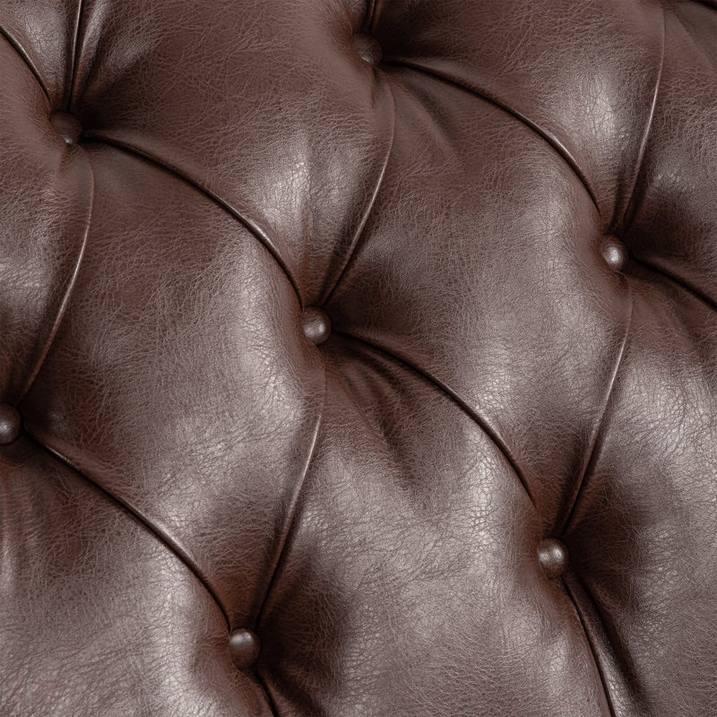 Luxueuse chaise longue sans accoudoirs capitonnée avec mousse haute densité, design élégant et multiples options de tissu pour un confort et un style ultimes.