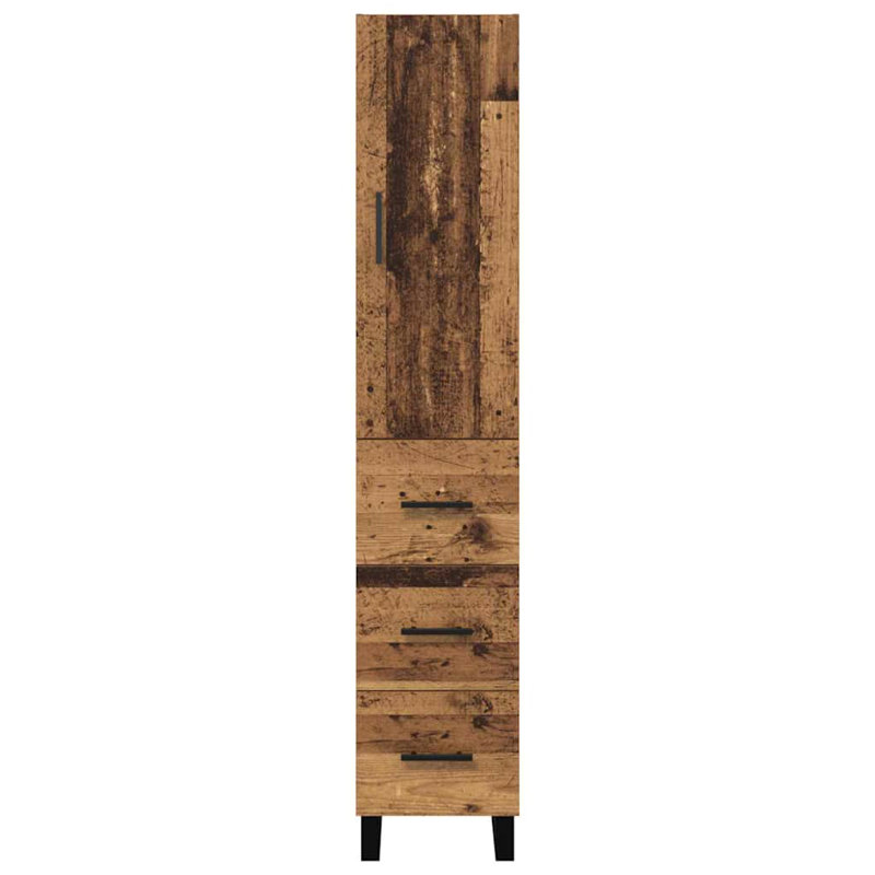 34.5cm Sideboard, Old Wood