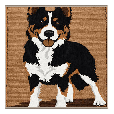  Washable Greater Swiss Mountain Dog Dogs Area Rug