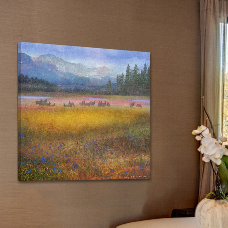 Chris Vest - Wrapped Canvas Painting, 45cm H x 45cm W x 3.81cm D