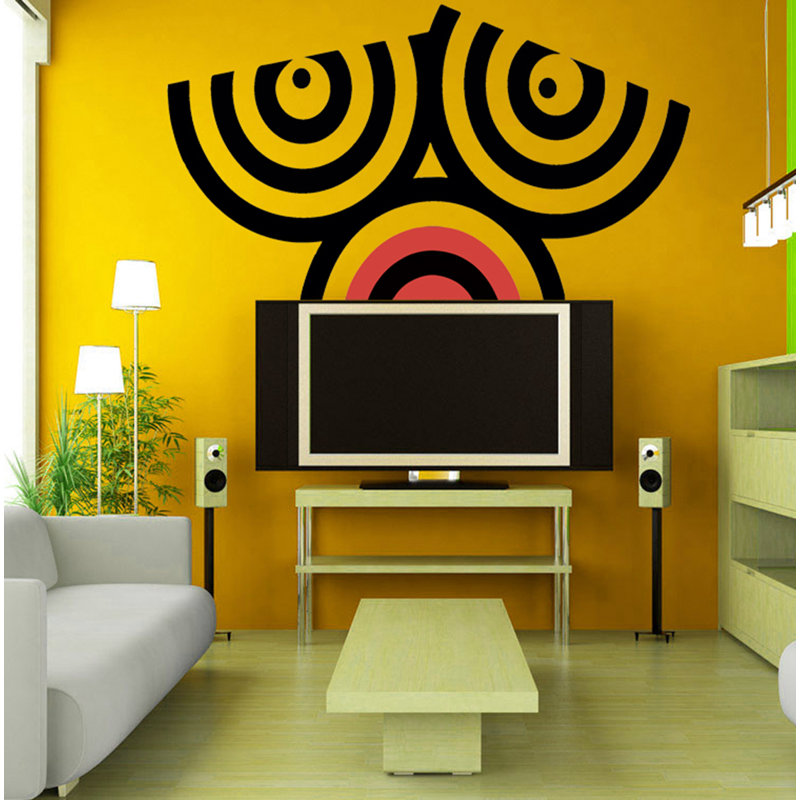 Wall Decal, 46" H x 74" W