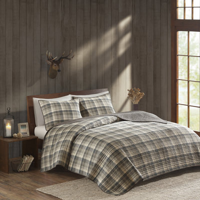 Ensemble de courtepointe 100% coton Woolrich Tasha