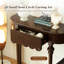 Console en bois massif de style américain
