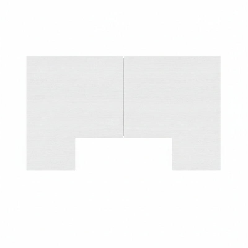 Bonadie Panel Headboard, Queen, White