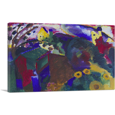 " Garten In Murnau 1910 " by Wassily Kandinsky
