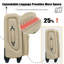 Ensemble de valises extensibles 3 pièces Softside-130940684