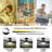 52-Inch DC Motor Smart Ceiling Fan with Light, Downrod and Remote Control