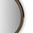 Solid Wood Round Wall Mirror-1532150617