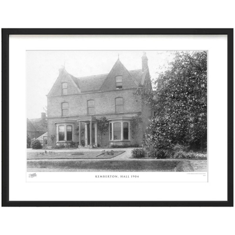 Kemberton, Hall 1904 by Francis Frith - Single Picture Frame Print, 45cm H x 60cm W x 2.3cm D