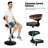 Vedder Swivel Upholstered Adjustable Height Counter Stool with Solid Wood Frame