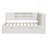 L-shaped Daybed Corner Bed Under-bed Drawers with Storage Bookcase-1024701285-1024701282