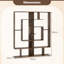 150cm H x 125cm W Geometric Bookcase-1425451243