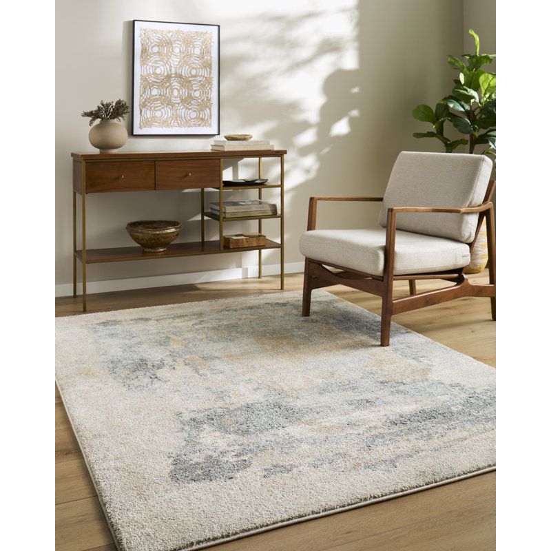 Dyami Machine Woven Rug, Rectangle 5'3" x 7'
