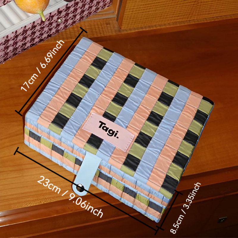 Retro Style Double-Layer Jewellery Box, Portable Denim Storage Box, Niche Design, Lightweight And Fashionable