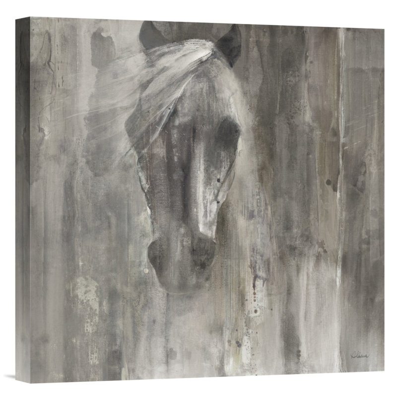 " Shadow " by Albena Hristova, 18" H x 18" W, Wrapped Canvas, No Matte