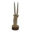Rhys ORYX HEAD 53cm Carved Wood Effect