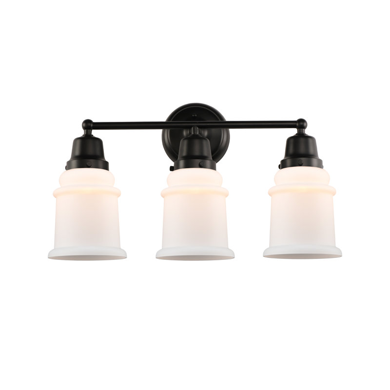 Cailen 3 - Light Dimmable Vanity Light, Incandescent, Clear, Brushed Satin Nickel