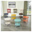 Table de bout ronde avec rangement ouvert Perth