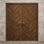 Portes doubles françaises intérieures pleines 60 x 84 pouces Ego 5005 en chêne cognac, cadre à panneaux pleins, portes modernes pour placard et chambre à coucher