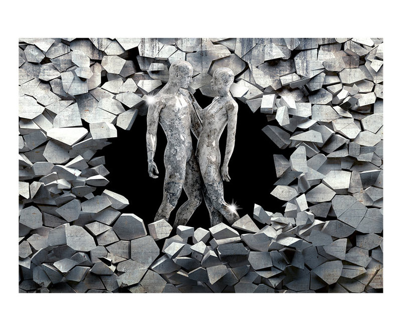 Dzheni 3D Embossed Matte Peel & Stick Mural, 315cm W x 441cm L