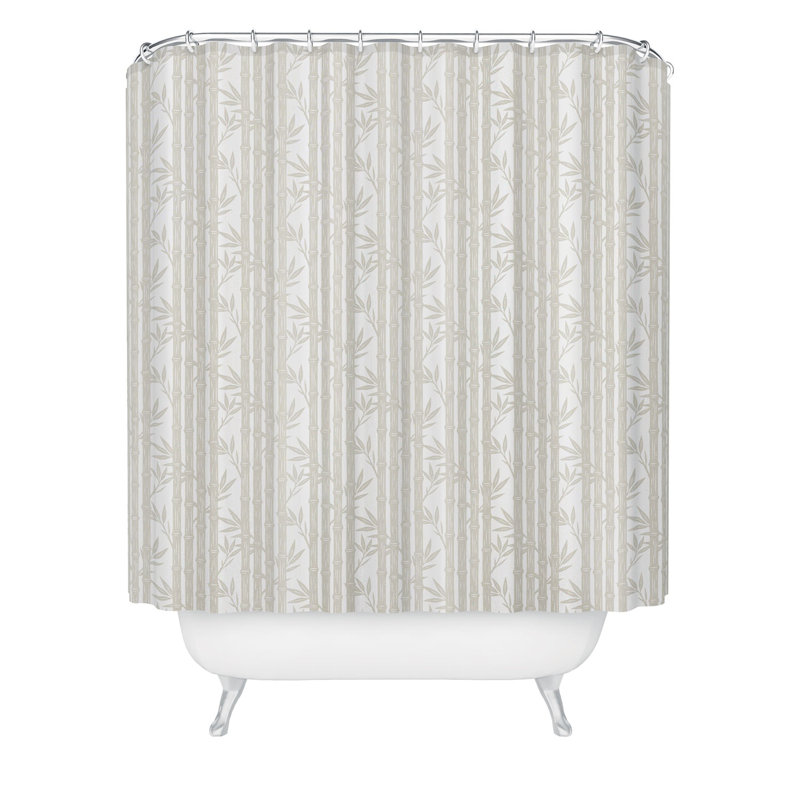 Rideau de douche Ninola Design, Floral beige