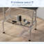 Table de toilettage pliable réglable et pliable H 29,5 po x l 23,6 po-93526460-93526456
