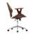 Barri Faux Leather Mid-Century Office Chair-146518734