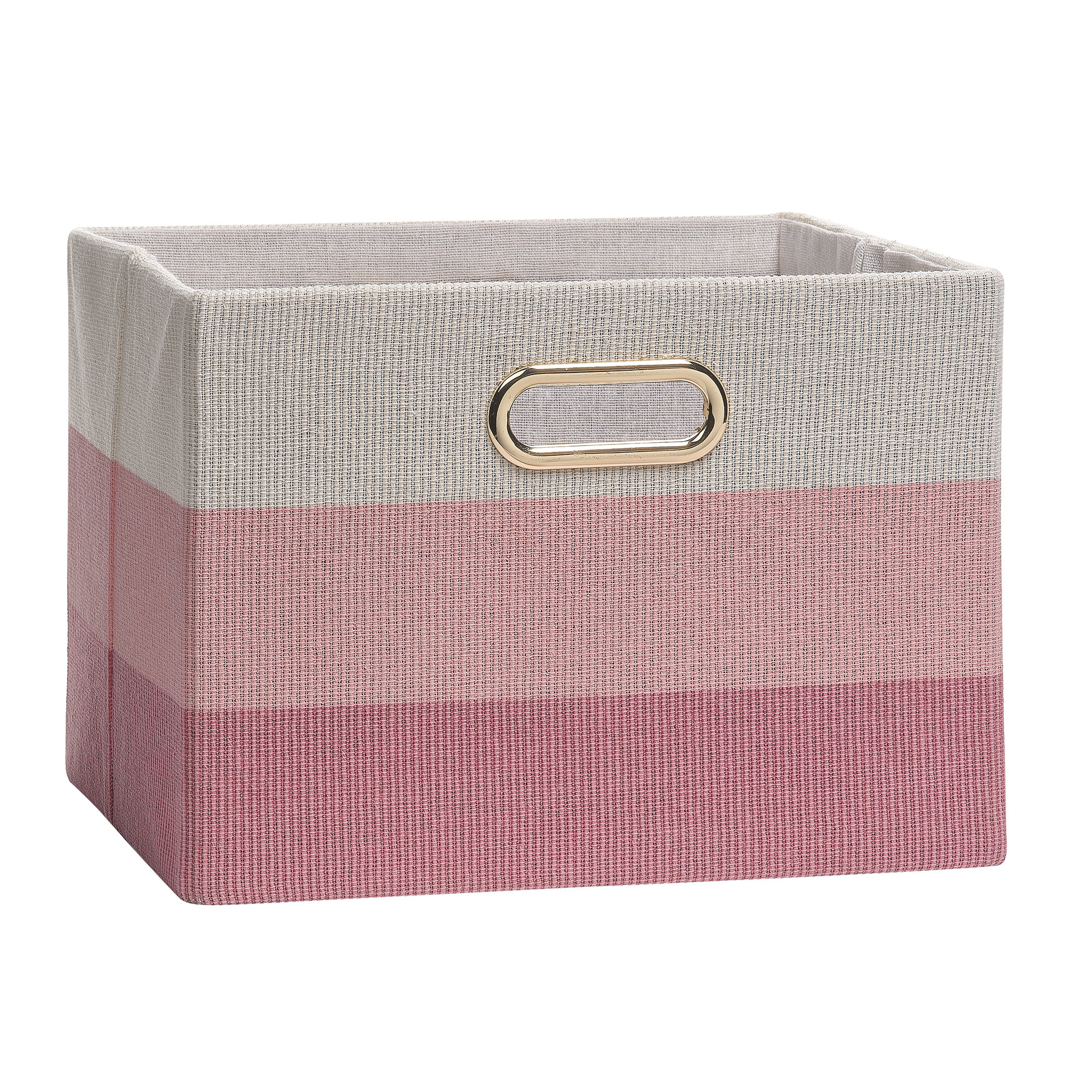 Lambs & Ivy Pink Ombre Foldable/Collapsible Storage Bin/Basket & Reviews Wayfair