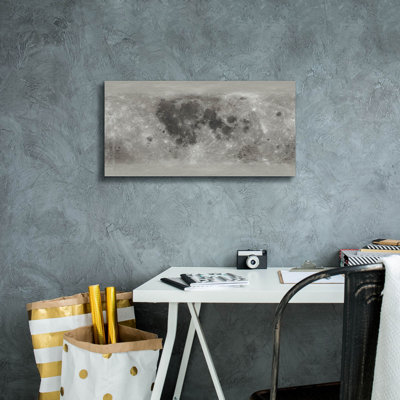 «Moon Map by NASA» par Epic Portfolio, art mural sur toile