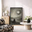 Abstrait au clair de lune, paysage, décoration murale, impression sur toile encadrée-79580099-79580111