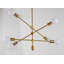 Lustre Spoutnik doré 6 lumières Transitional-1332101509