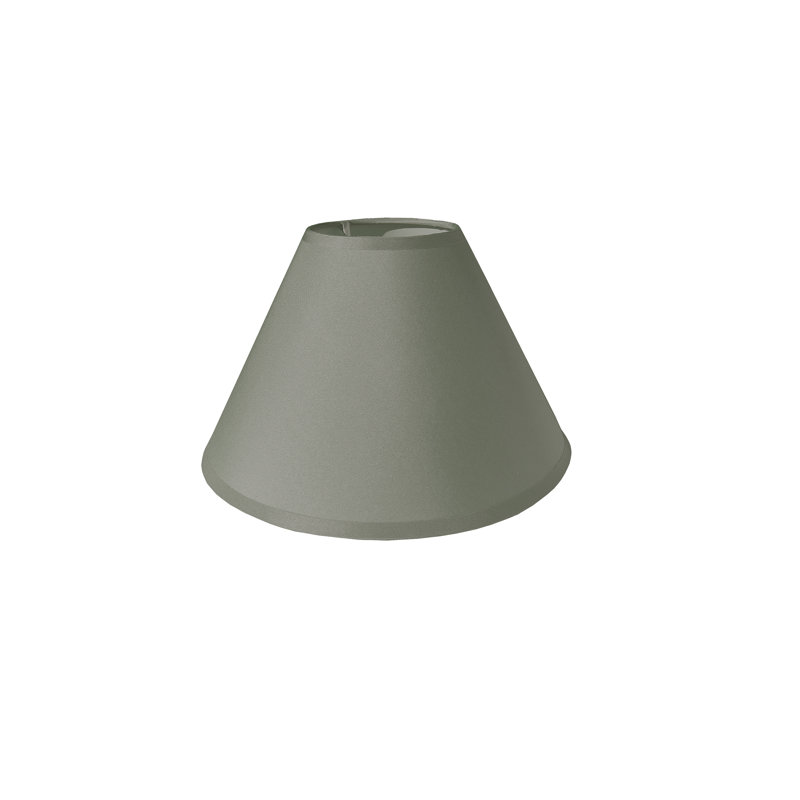 22cm H Cotton Empire Lamp Shade ( Screw On ), Grey