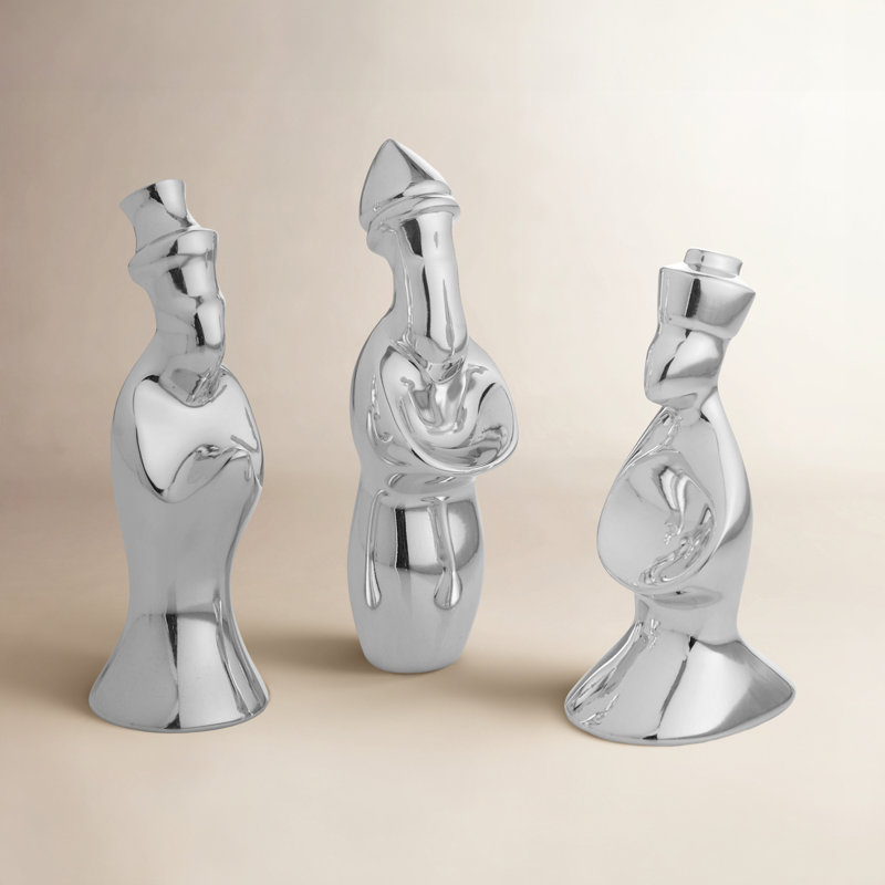 Nambe Miniature Nativity Wise Men