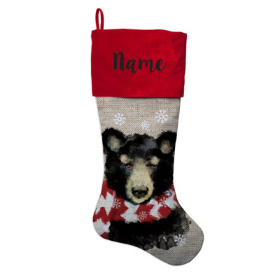 Bear Personalized Stocking