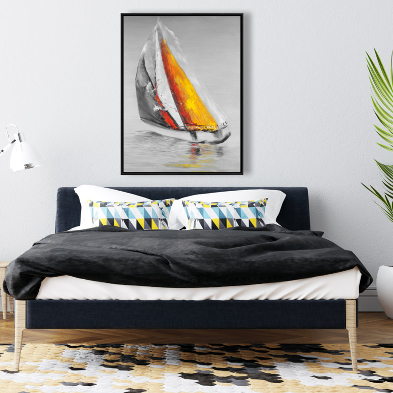 Impression sur toile deux couleurs