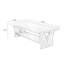 Bureau rectangulaire brun en bois massif-130767488