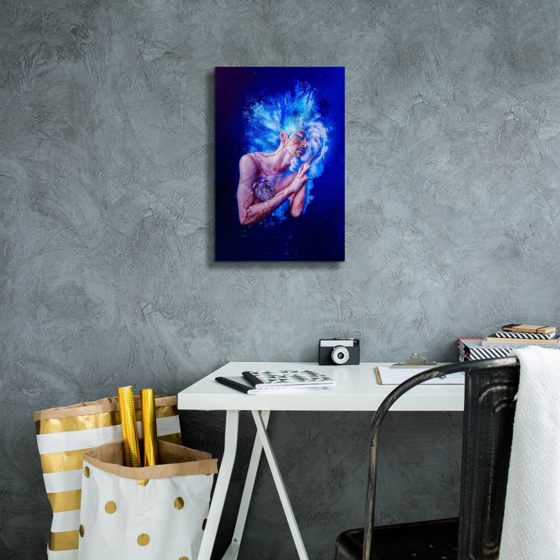 «Sloth - Paradise Lost Seven Mortly Sins» par Mario Sanchez Nevado, art mural sur toile, H 18 po x l 12 po x P 0,75 po