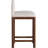 Conrad Letcher Linen Textured Fabric Counter Stool-1357421418