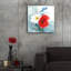 «Red White and Bloom» par Danhui Nai, art mural en verre acrylique-1897759695