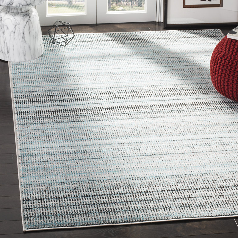Cohn Performance Striped Rug, Rectangle 6' x 9'