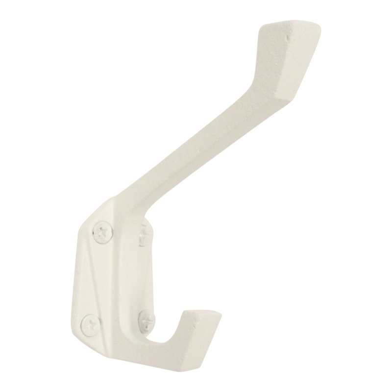 Iron Wall Wall Hook, White