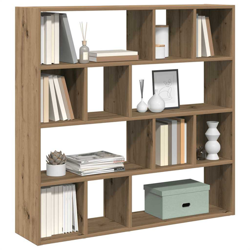 Book Cabinet/Room Divider Sonoma 41.3"X9.4"X40.2", Artisan Oak