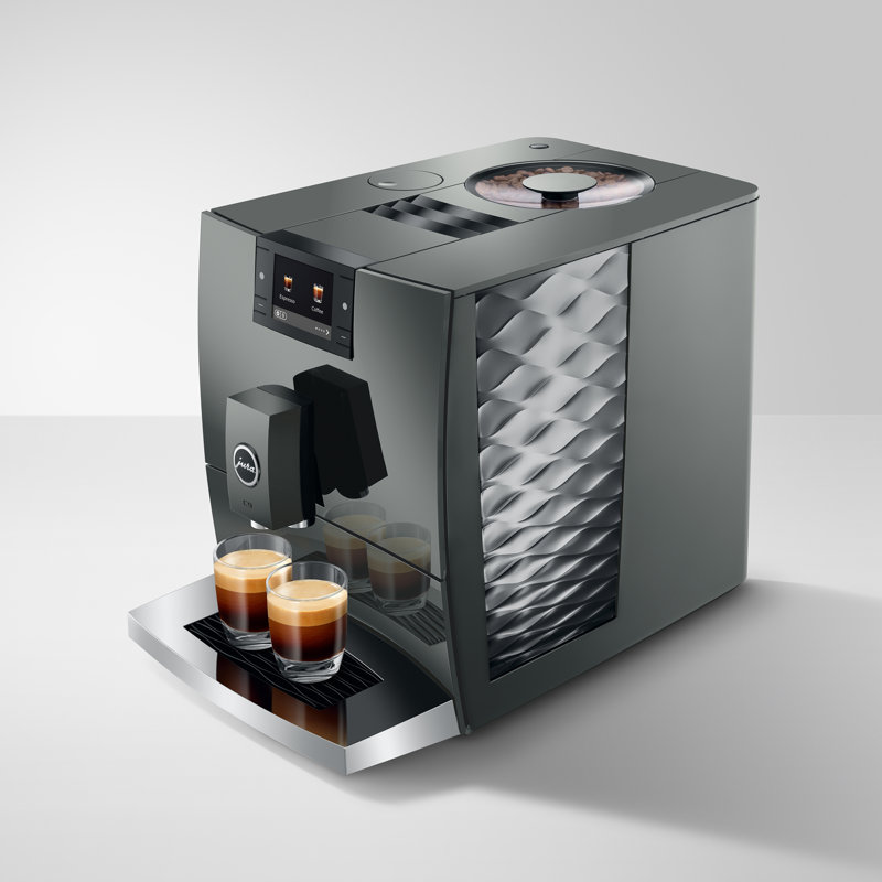 C9 Coffee And Espresso Machine, Dark Inox
