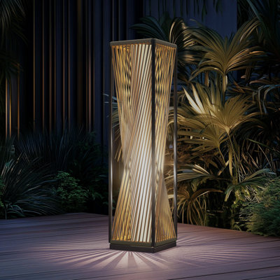 Lampe sur pied d'extérieur à DEL à énergie solaire intégrée 30 po Dazzle