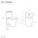 Monaco One-Piece Elongated Toilet Dual Flush 1.1/1.6 gpf with 10" Rough in