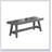 Sturdy Wood Dining Bench, Simple design, comfortable and durable, multi-functional bench