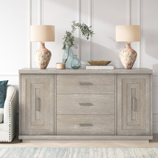 Judye 66'' Solid Wood Sideboard