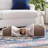 TRIXIE Cuddly Cat Tunnel & Condos, 2 Cat Caves Connected with Playful Peek-a-Boo Tunnel, Sisal Scratching Surface, Dangling Cat Toys-493091151