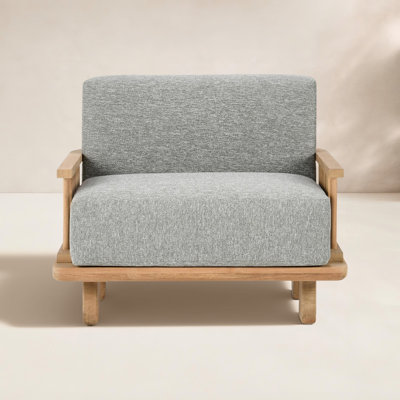 Melany Teak Patio Lounge Chair