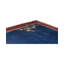 Hand-Knotted High-Quality Blue and Rose Area Rug